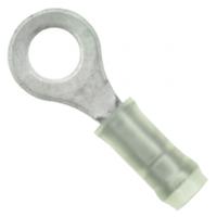 323989 TE Connectivity, PIDG Insulated Ring Terminal, M4 Stud Size, 0.2mm² to 0.5mm² Wire Size, Natural