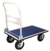 252-034 RS PRO Foldable Flatbed Steel Platform Trolley, 956 x 608 x 907mm, 300kg Load