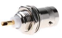 r141563161 Radiall, Jack Panel Mount BNC Connector, 50Ω, Solder Termination, Straight Body