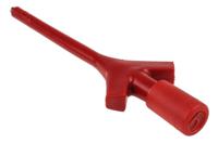 973592101 Hirschmann Test & Measurement Red Grabber Clip with Pincers, 2A, 30 V ac, 60 V dc