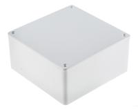 1591ugy Hammond 1591 Series Grey Flame Retardant ABS Enclosure, IP54, Grey Lid, 120 x 120 x 59mm