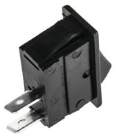 c1300alaab Arcolectric (Bulgin) Ltd SPST, On-Off Rocker Switch Panel Mount