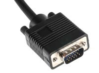 182-8529 RS PRO Male VGA to Male VGA Cable, 15m Black