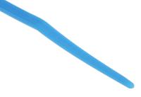 404-534 RS PRO Cable Tie, 200mm x 3.6 mm, Blue Nylon, Pk-100
