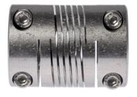 721323838 Huco Beam Coupling, 32mm Outside Diameter, 14mm Bore, 44.5mm Length Coupler