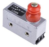 797-2501 RS PRO Plunger Micro Switch, Screw Terminal, 15 A @ 250 V ac, SP-CO, IP54