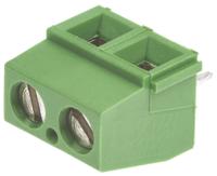 282837-2 TE Connectivity Buchanan Series PCB Terminal Block, 2-Contact, 5.08mm Pitch, Through Hole Mount, 1-Row, Screw