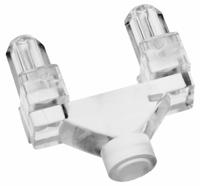 12811001 1281.1001 MENTOR, PCB Mounted LED Light Pipe, Clear Round Lens