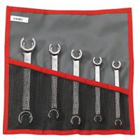 43je5t Facom 43 Series Spanner, 7x9 - 8x10 - 11x13 - 12x14 - 17x19, Metric, Double Ended, 250 mm Overall
