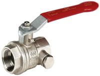 812-5154 RS PRO Nickel Plated Brass Full Bore, 2 Way, Ball Valve, Threaded, BSP 1in, 16bar Operating Pressure