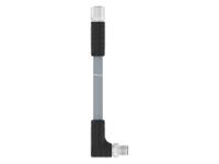 t4162ab9l25-005 TE Connectivity Male 5 way M12 to Female 5 way M12 Sensor Actuator Cable, 5 m