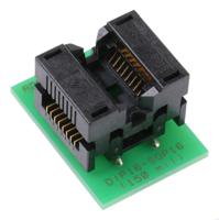ada-soic16-150 Seeit Test & Burn-in Socket, 16 Pin DIP to 16 Pin SOIC