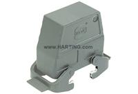 19300100537 HARTING Han B Heavy Duty Power Connector Hood, M32 Thread, Side Entry