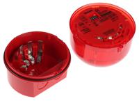 psc-0013 Klaxon Sonos Series Red Sounder Beacon, 17 → 60 V dc, Wall Mount, 106dB at 1 Metre