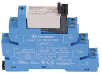 385270240050 Finder 38 Series Interface Relay, DIN Rail Mount, 24V dc Coil, DPDT, 2-Pole