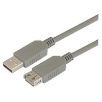 ecusbax-1m L-Com USB 2.0, Male USB to Male USB A, 1m