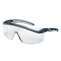 9164187 uvex astrospec 2.0, Scratch Resistant Anti-Mist Safety Goggles with Clear Lenses