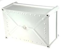 pc-2819-13-g-enclosure Fibox SOLID PC Series Grey Polycarbonate Enclosure, IP67, Grey Lid, 278 x 188 x 130mm
