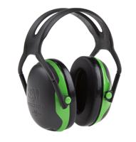 x1a-ga 3M PELTOR X1A Ear Defender with Headband, 27dB, Black, Green