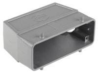19300240528 HARTING Han B Heavy Duty Power Connector Hood, M40 Thread, Side Entry