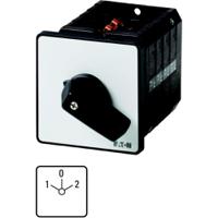093094-t5b-2-8211e Eaton, 2P 3 Position 60° Changeover Cam Switch, 690V (Volts), 63A, Short Thumb Grip Actuator