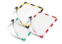 4945131 Durable MagneticDURAFRAME® MAGNETIC SECURITY Green/White A4 Metal Information Frame, 4.5mm Height, 236mm Width