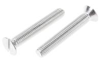914-1939 RS PRO Slot M8 Countersunk A4 316 Stainless Steel Machine Screws DIN 963 x 50.0mm