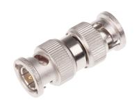 j01005a1230 Telegartner Straight 75Ω RF Adapter BNC Plug to BNC Plug 4GHz