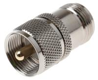 546-2655 RS PRO Straight 50Ω RF Adapter UHF Plug to N Socket 300MHz