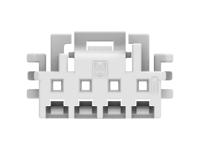 1-2350224-4 TE Connectivity, SGI2.0 Plug Connector Housing, 2mm Pitch, 4 Way, 1 Row