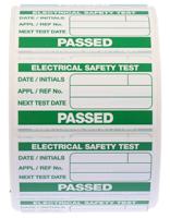 339a318 Seaward PAT Testing Label, For Use With Portable Appliance Testers