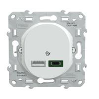 s320403 Schneider Electric White, 1 Gang, Ovalis C Series