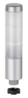 69931075 Werma Kompakt 37 Series Clear Buzzer Signal Tower, 3 Lights, 24 V, Base Mount, Tube