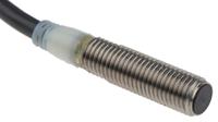 e2a-s08ks02-wp-c1-2m Omron Inductive Threaded Barrel Proximity Sensor, M8, 2 mm Detection, NPN NO, 12 → 24 V dc