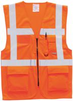 124-8188 Portwest Orange Hi Vis Vest, XL