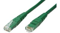 21151553 Roline21.15, 3m Cat6, Green RJ45 to Male RJ45 Male, UTP Unshielded, Terminated PVC Sheath