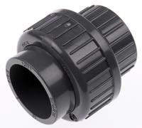721510108 Georg Fischer Plastic Pipe Fitting, Straight Union, 32mm