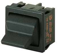 018191302-01 Marquardt Toggle Switch, Panel Mount, (On)-Off-(On), DPDT, Tab Terminal