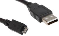 11028752-10 Roline USB 2.0, Male USB A to Male Micro USB B, 1.8m
