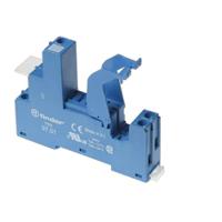 9701spa Finder 97 5 Pin 250V ac DIN Rail Relay Socket, for use with 46.61 and 46.52 Series Relay