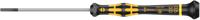 05030105001 Wera Slotted Precision Screwdriver, 3 mm Tip, 80 mm Blade, 177 mm Overall