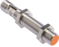 ifs208 ifm electronic Inductive Threaded Barrel Proximity Sensor, M12, 4 mm Detection, PNP/NPN NO, 10 → 30 V dc