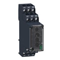 rm22ua33mr Schneider Electric Voltage Monitoring Relay, 1 Phase, DPDT, 15 → 500V ac/dc, DIN Rail
