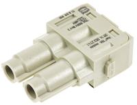 09140022741 HARTING Heavy Duty Power Connector Module, 70A, Female, Han-Modular Series, 2 Contacts