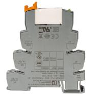 2967086 Phoenix Contact PLC-RPT- 5DC/21 Series Relay Module, DIN Rail Mount, 110V dc Coil, DPDT, 2-Pole