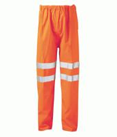 frasmtr-s Orbit International Orange Hi Vis Trouser Flame Retardant, Anti-Static