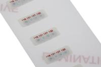 286-125 RS PRO Non-Reversible Temperature Sensitive Label, 116°C to 132°C, 4 Levels