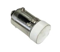 lsed-1pwn Idec White LED Indicator Lamp, 12V, BA9 Base, 10.6mm Diameter, 200mcd