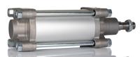 ra802080m100 Norgren Double Acting Cylinder - 80 mm Bore, 100 mm 217.5 mm Series, Double Acting Acting