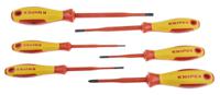 00-20-12-v02 Knipex 00 20 12 V02 Phillips; Slotted Insulated Screwdriver Set, 6-Piece